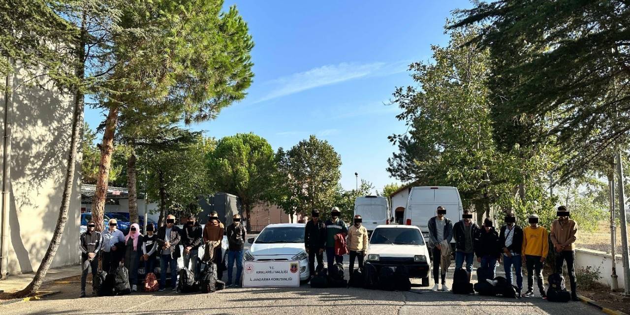 Kırklareli’nde 984 Kaçak Göçmen Yakalandı