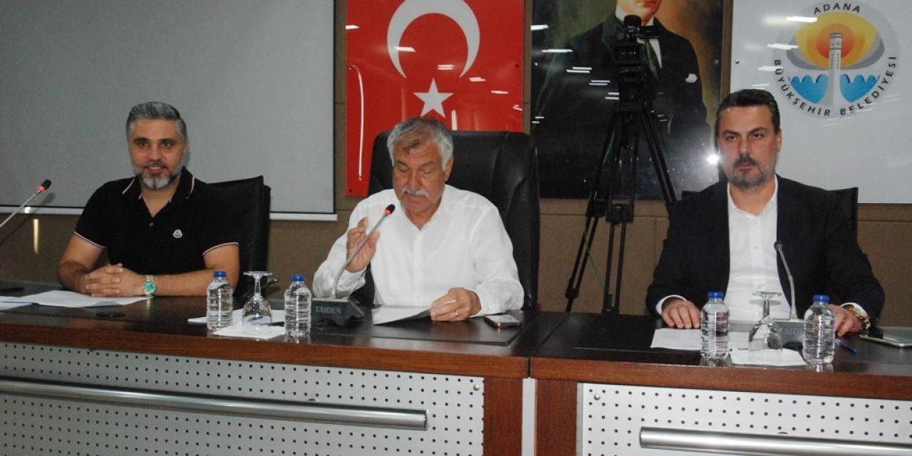 Adana Büyükşehir Belediye Meclisi Toplandı
