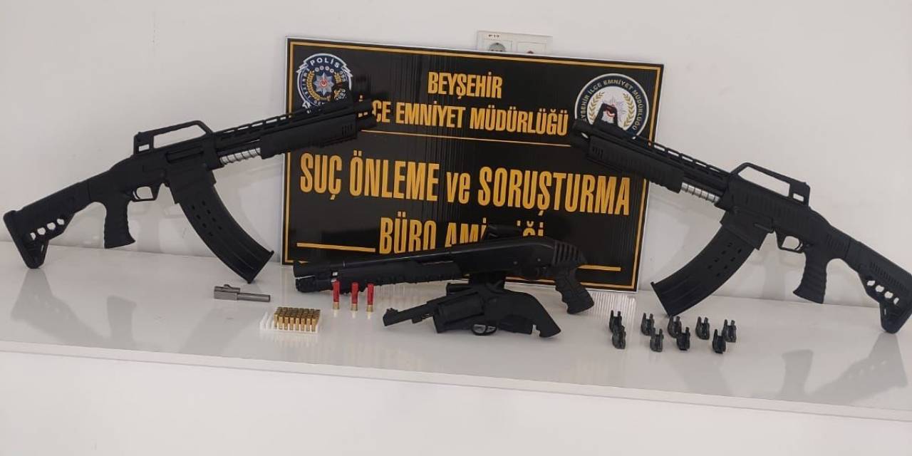 Konya’da Silah Kaçakçılığı Operasyonu