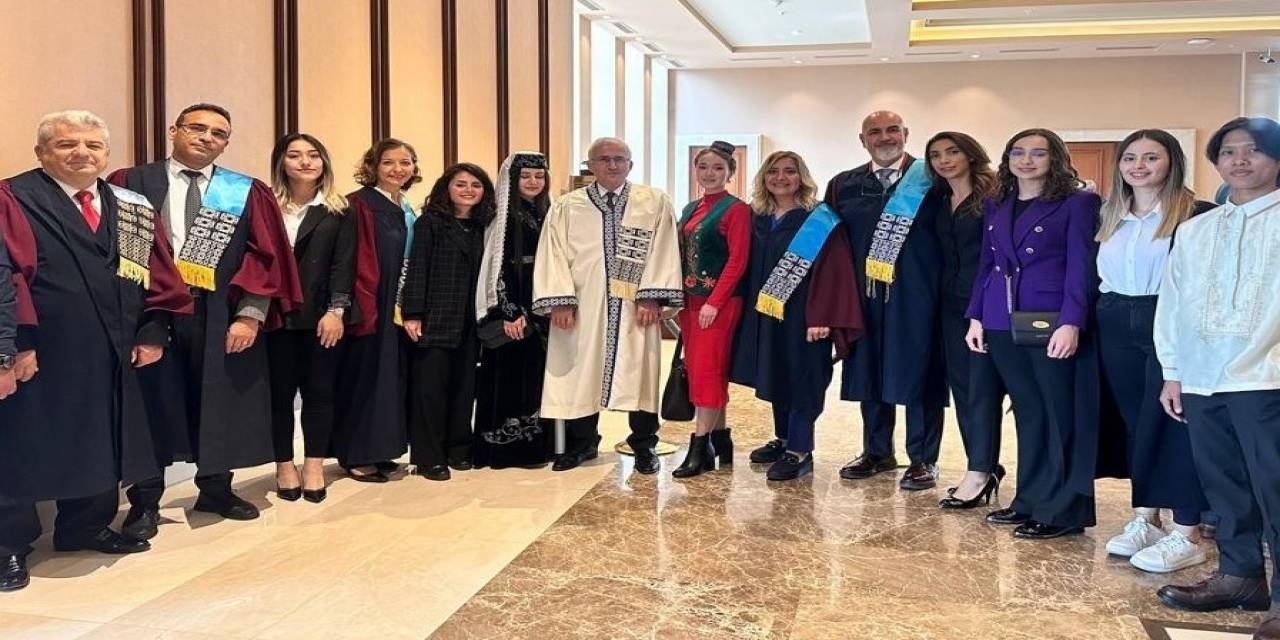 Esogü Rektörü Ve Dekanları Cumhurbaşkanlığı Külliyesi’nde Törene Katıldı