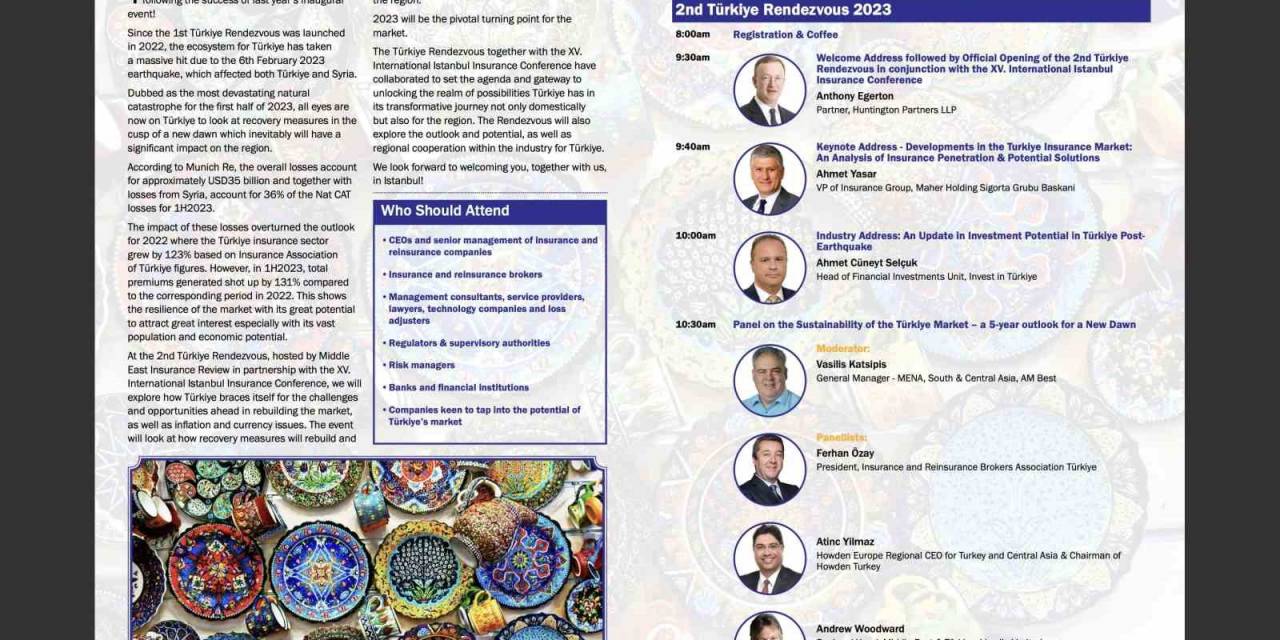 Uluslararası İstanbul Sigortacılık Konferansları Başlıyor