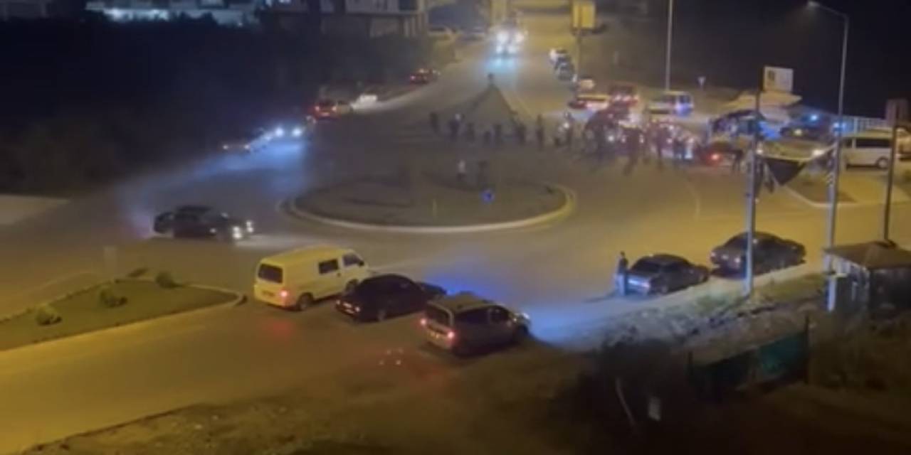 Ordu’da Kavşakta Drift Yapan Ve Trafiği Tehlikeye Düşüren Sürücülere 36 Bin Tl Ceza