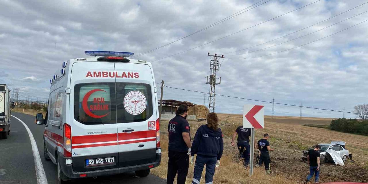 Hurdaya Dönen Araçtan Sağ Salim Çıktı