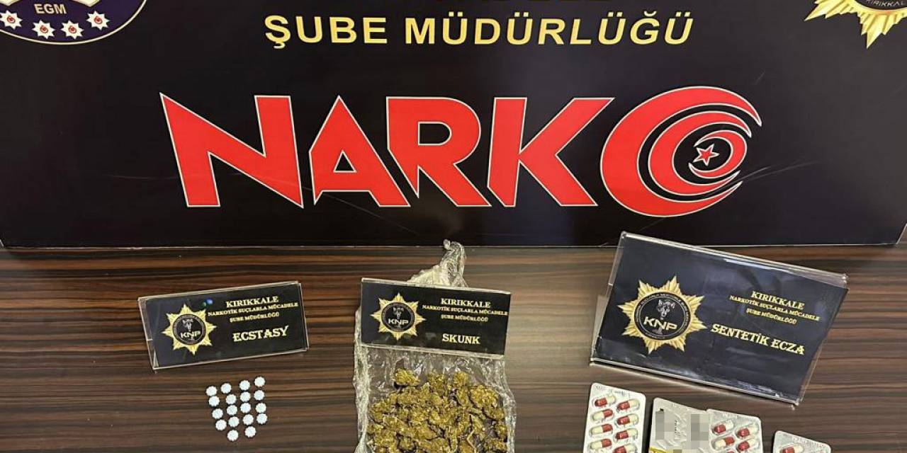 Kırıkkale’de Uyuşturucu Madde İle Yakalanan Şahıs Tutuklandı