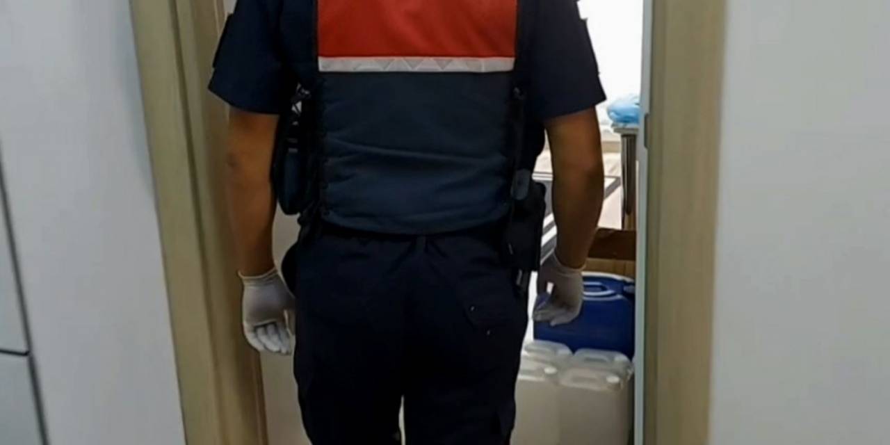 Aksaray Jandarmadan Sahte İçki Operasyonu