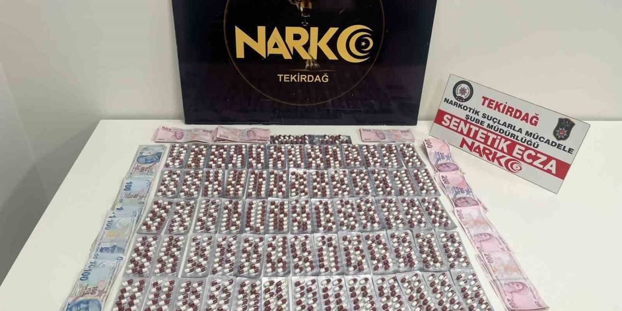 Tekirdağ’da 19 Bin Adet Sentetik Hap Ele Geçirildi: 3 Tutuklama