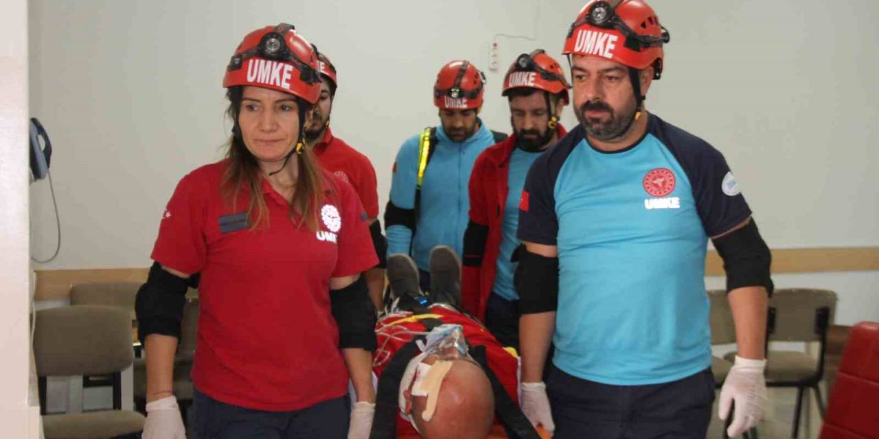 Elazığ’da Deprem Ve Yangın Tatbikatı