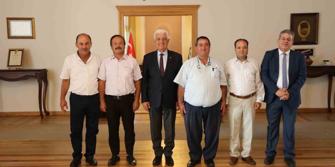 Marmarisli Muhtarlardan Başkan Gürün’e ‘Su’ Teşekkürü