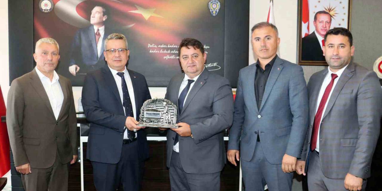 Gmis Yönetim Kurulu’ndan Emniyet Müdürü Sinan Ergen’e Ziyaret