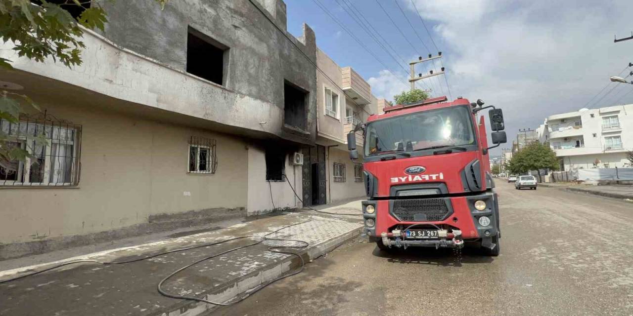 Silopi’de Çıkan Yangında Ailenin Dikkatiyle Facia Önlendi
