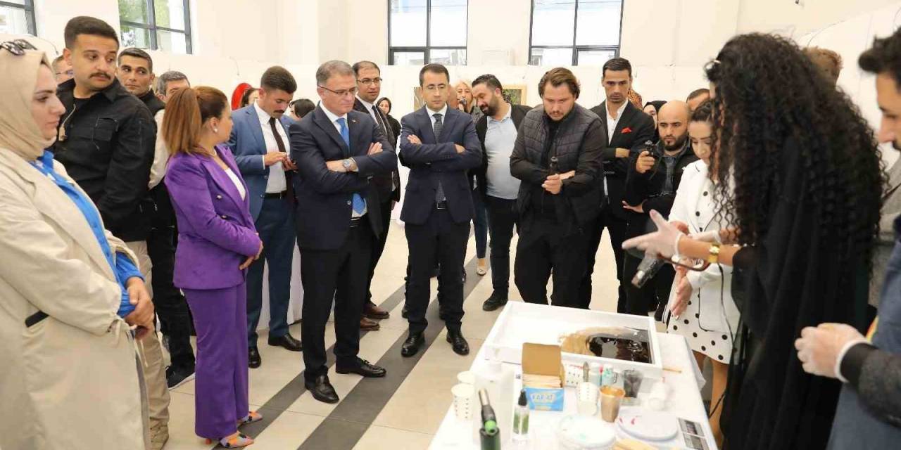 İpekyolu’nda ‘Işıltının Ahengi’ Sergisi