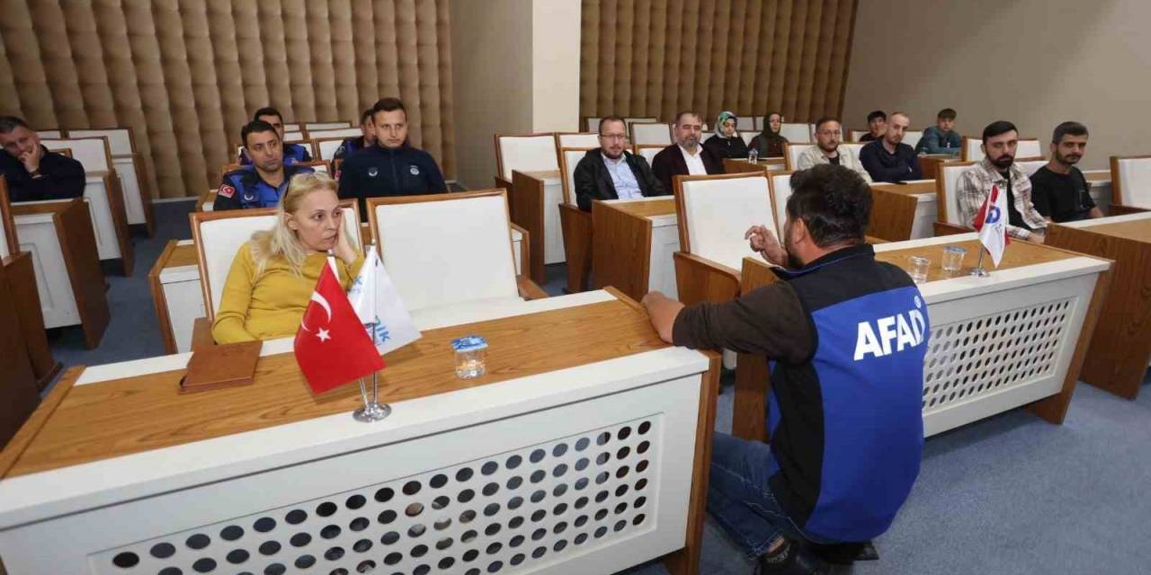 ‘Afet Farkındalık Eğitimi’ Ve Deprem Tatbikatı