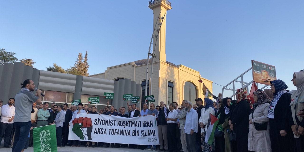 Kahramanmaraş’tan Filistin’e Dua İsrail’e Tepki