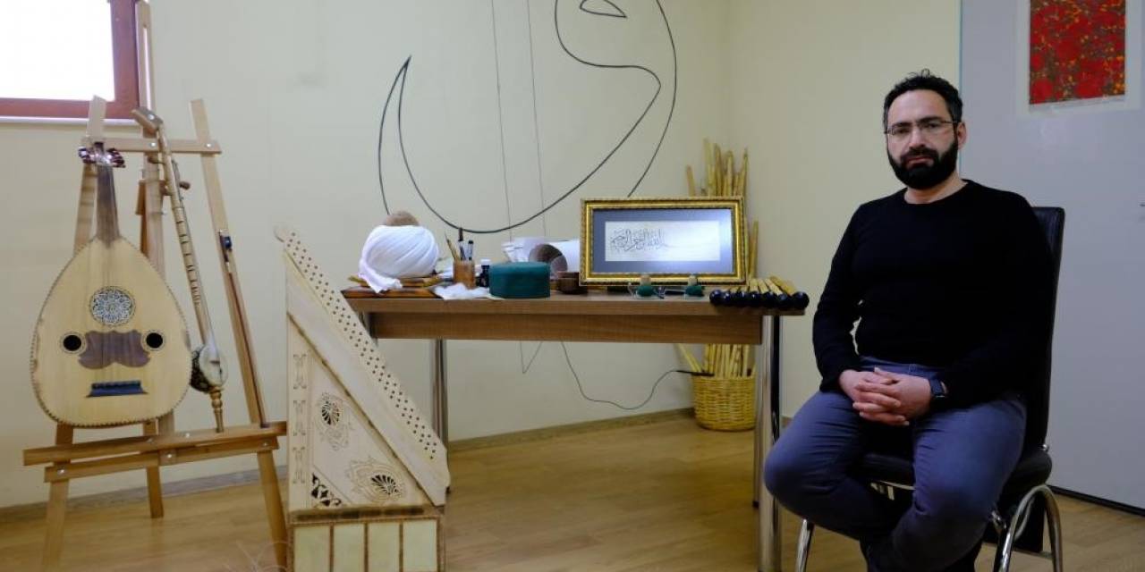 Müftülükte Kurulan Mini Atölyede Türk İslam Sanatları Yaşatılıyor