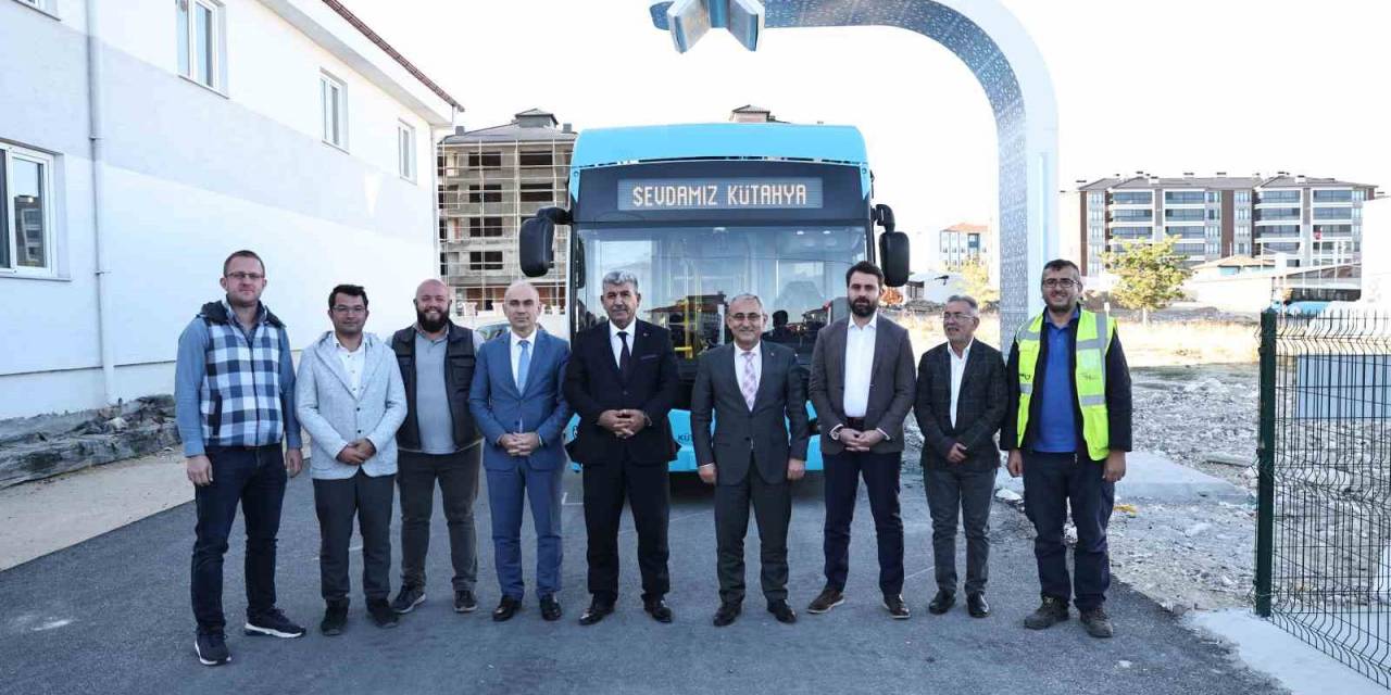 Kütahya’nın Yeni Elektrikli Otobüsleri 12 Dakikada Şarj Olacak