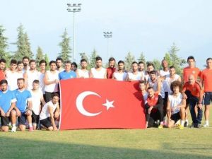 Denizli’de Spor Camiasından Teröre Tepki