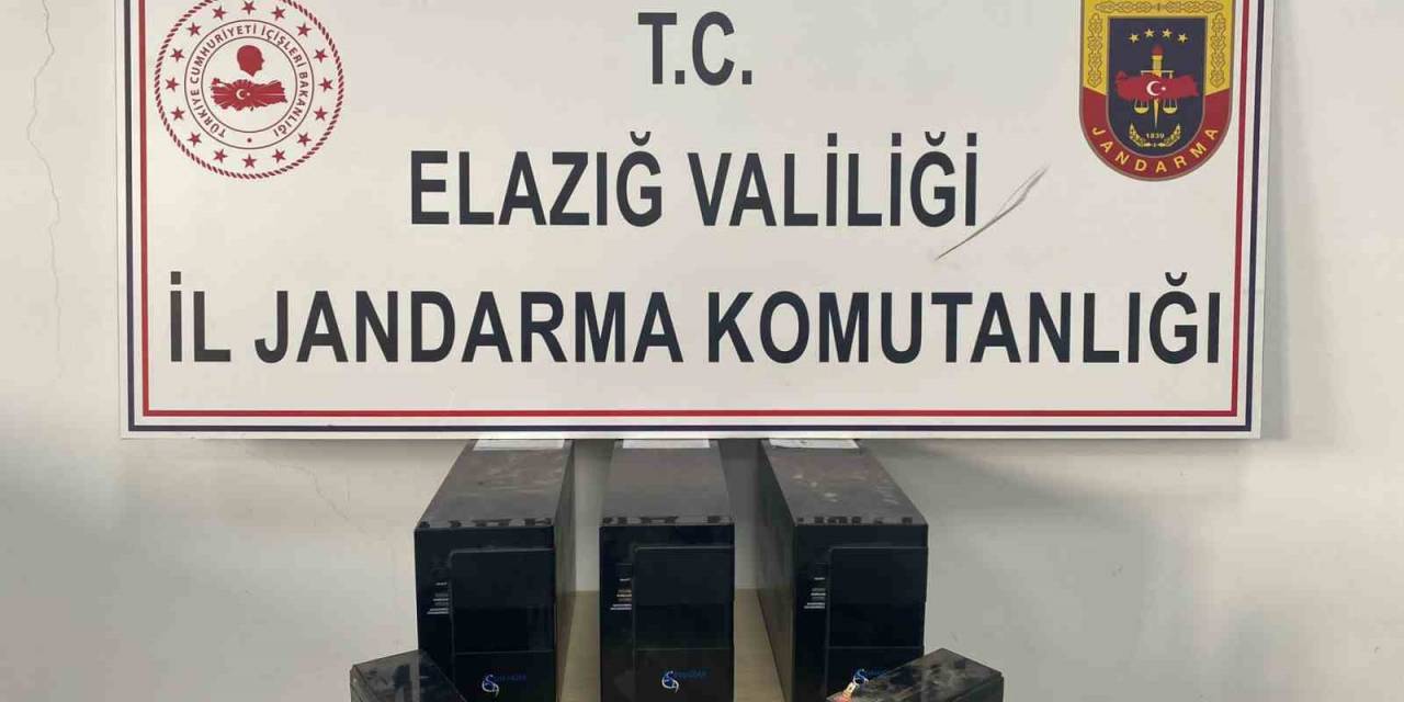 Elazığ’da Asansörlerin Güç Kaynağını Çalan Zanlı Yakalandı