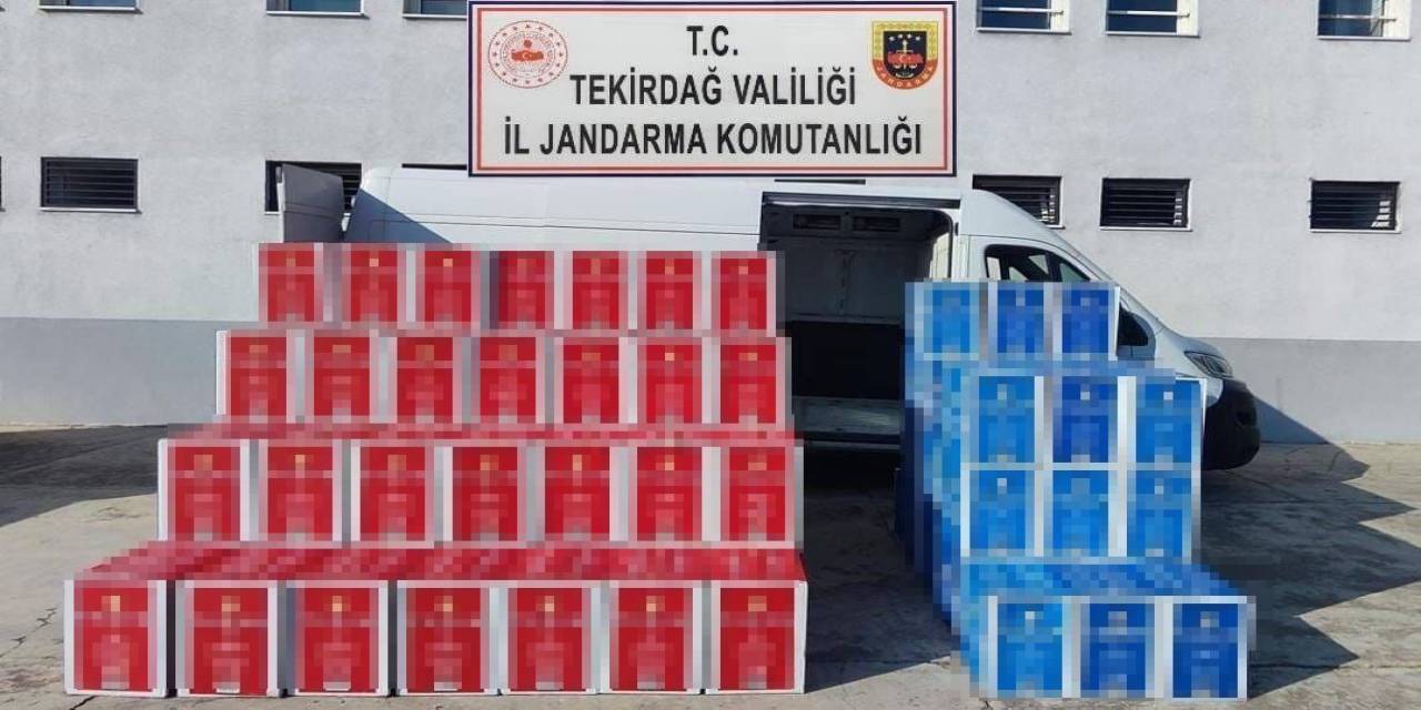 Tekirdağ’da 1 Milyon 680 Bin Adet Makaron Ele Geçirildi