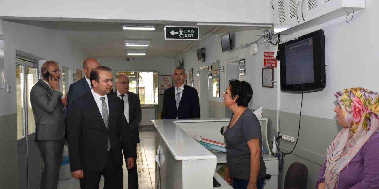 İl Sağlık Müdürü Şenkul, Çine’de İncelemelerde Bulundu