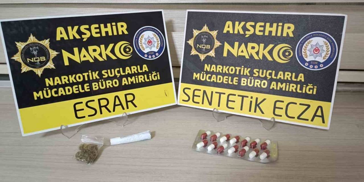 Uyuşturucu Taciri Yolcu Otobüsünde Yakalandı