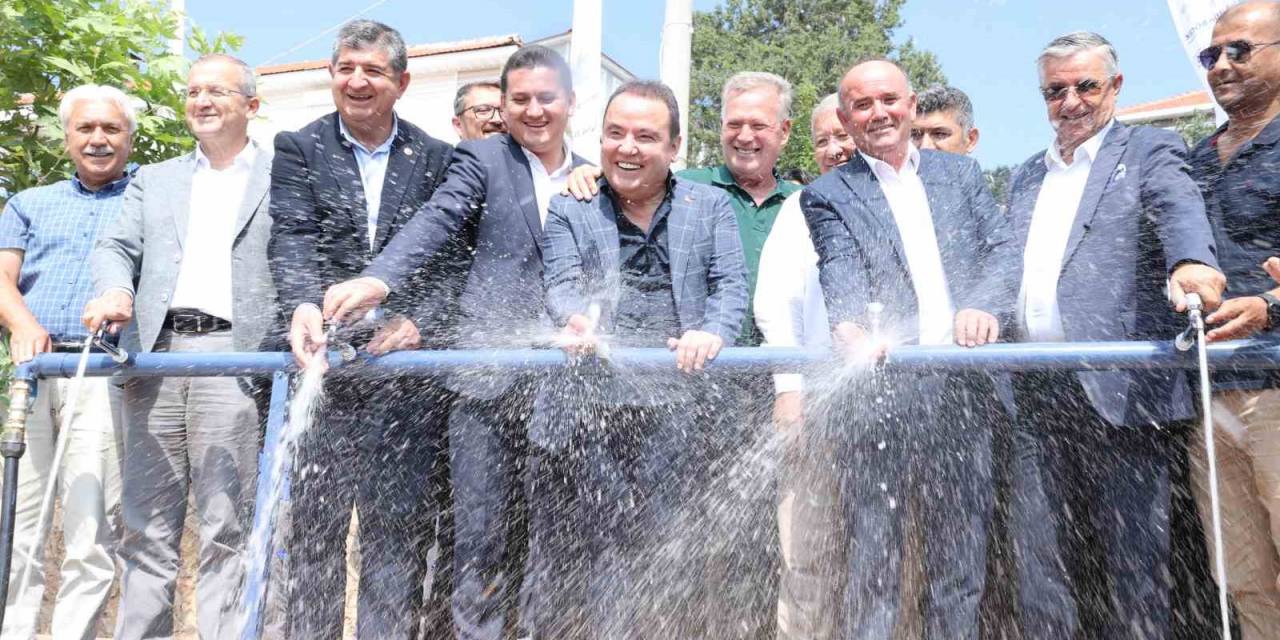 Antalya İle Berlin Arası Kadar İçme Suyu Hattı Döşendi