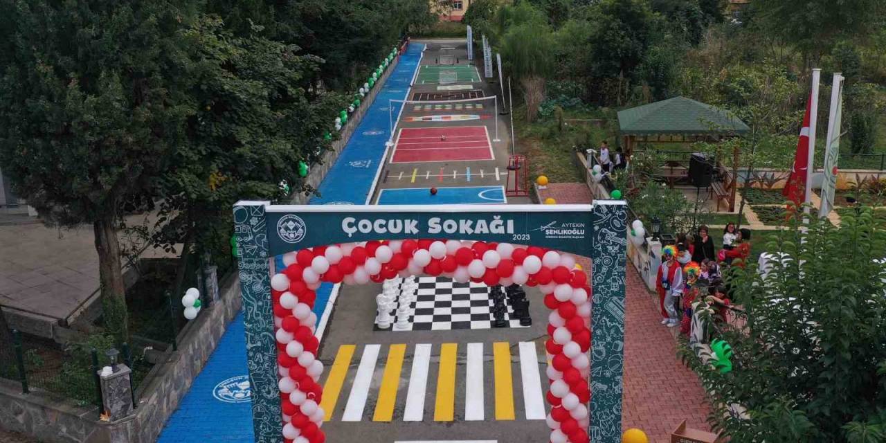 Karadeniz’in İlk ’çocuk Sokağı’ Giresun’da Açıldı