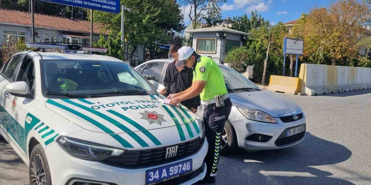 Büyükçekmece’de Trafikte Tehlikeli Hareketler Yapan Şahıs Yakalandı