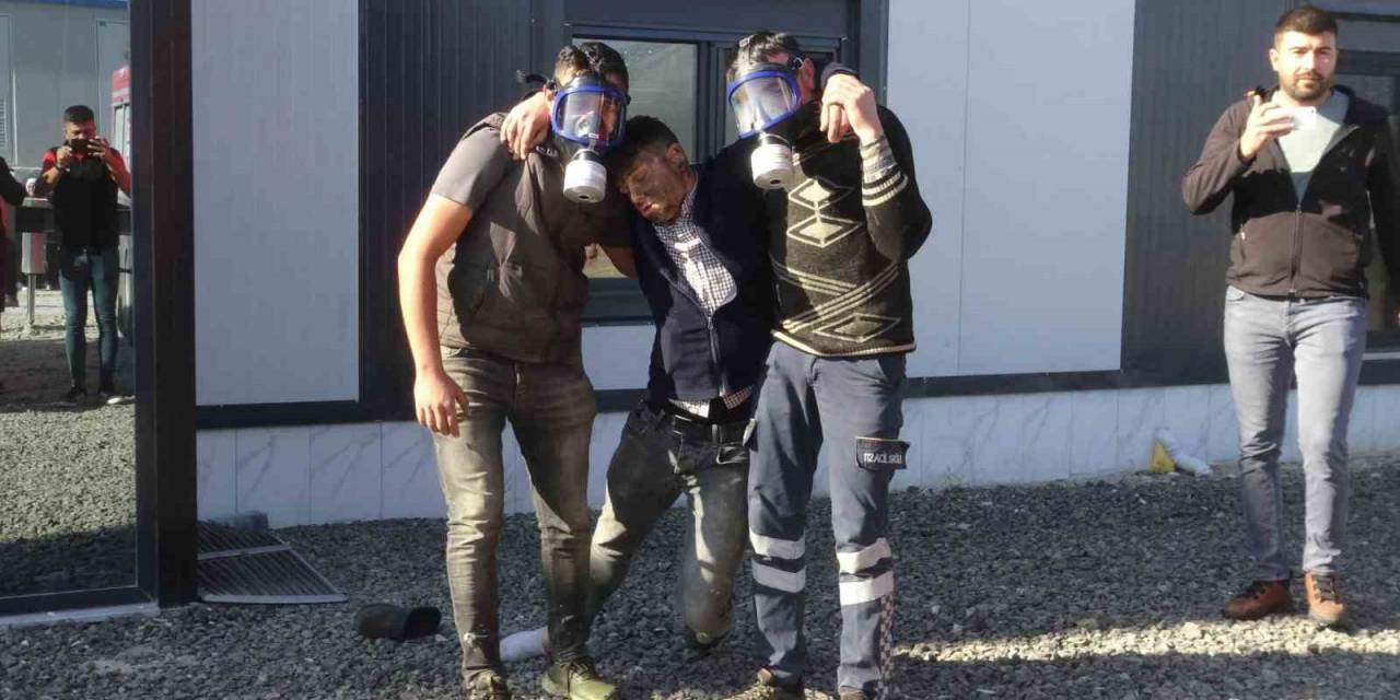 Domates Serasında Yangın Tatbikatı