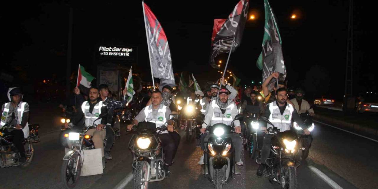 Batman’da Filistin’e Destek Konvoyu