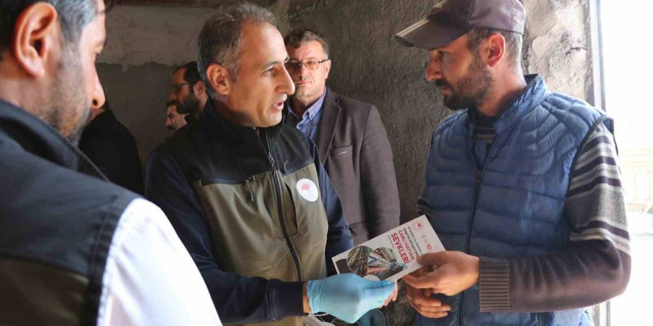 Kars’ta Hayvan İşletmeleri Bilgilendirildi