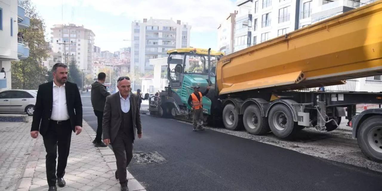 Pursaklar’da Yol Yenileme Seferberliği