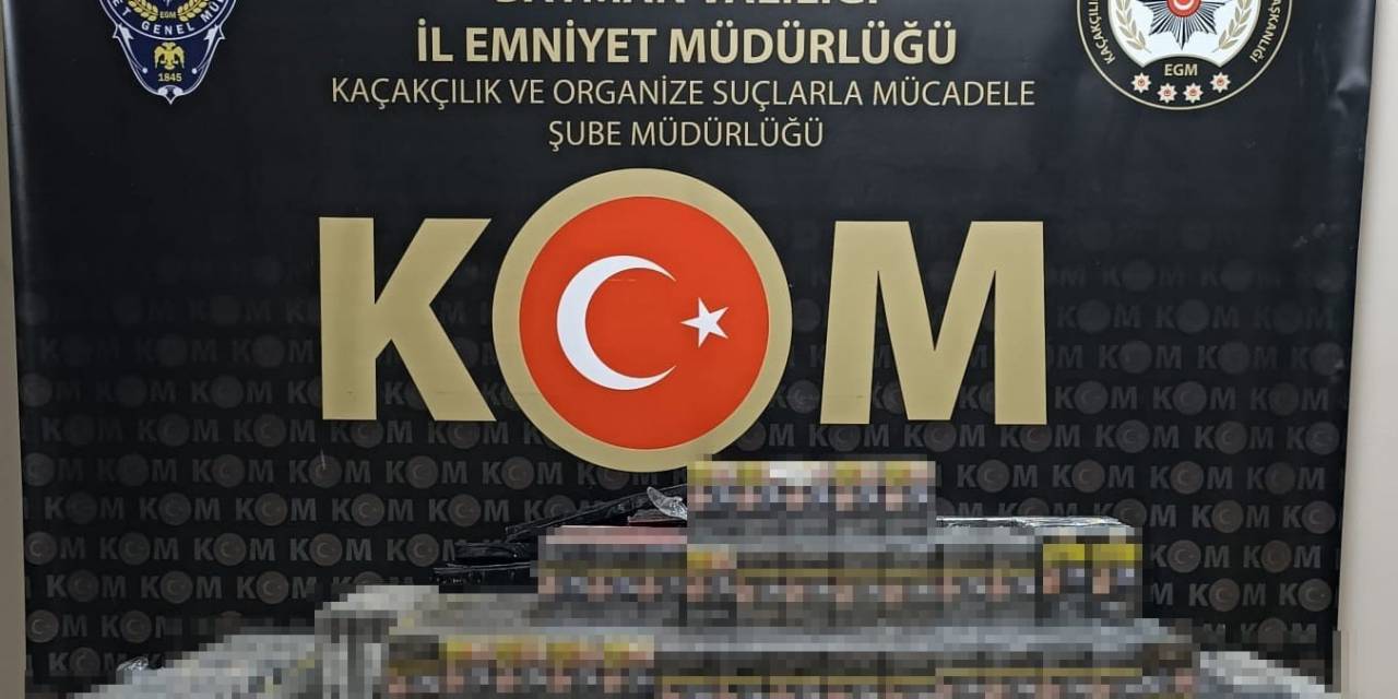 Batman’da 2 Bin 240 Paket Kaçak Sigara Ele Geçirildi