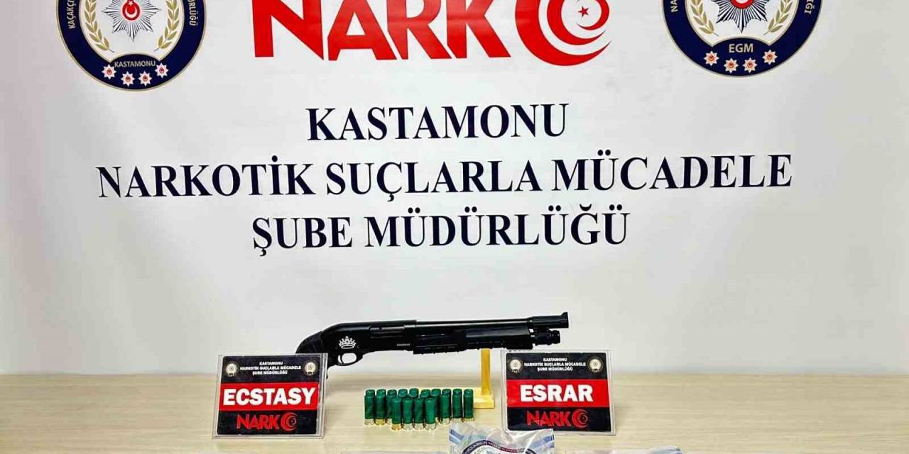 Kastamonu’da Uyuşturucu Maddeyle Yakalanan Şahıs Tutuklandı