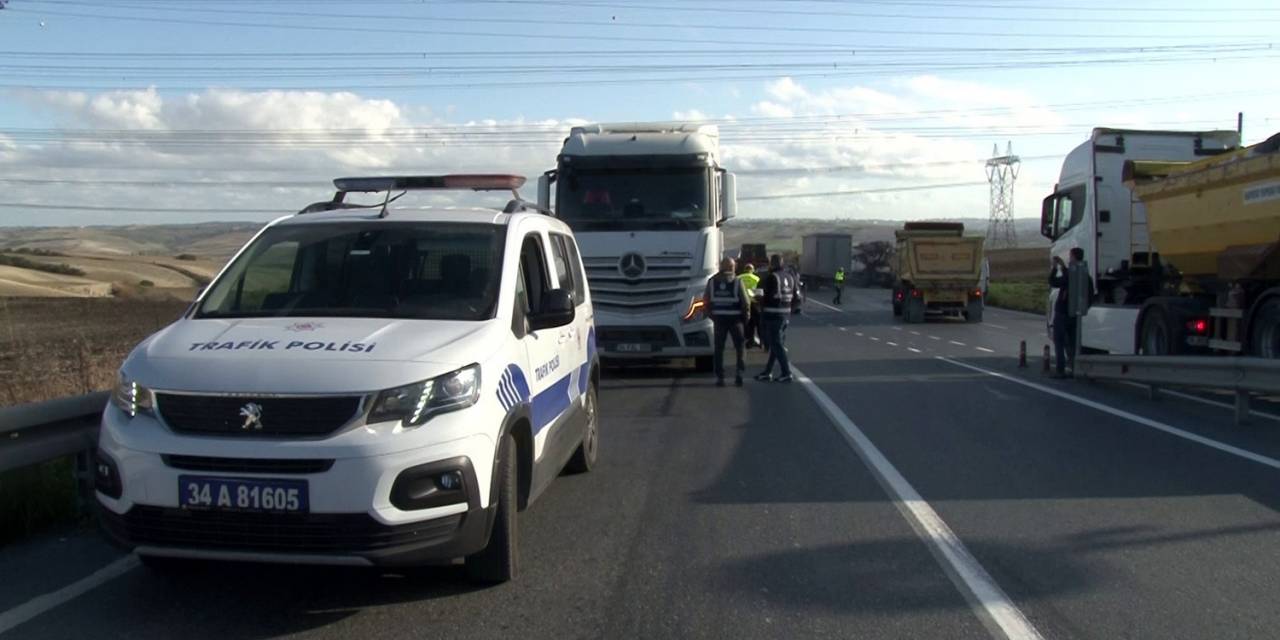 İstanbul Genelinde Hafriyat Kamyonlarına Yönelik Denetim Yapıldı