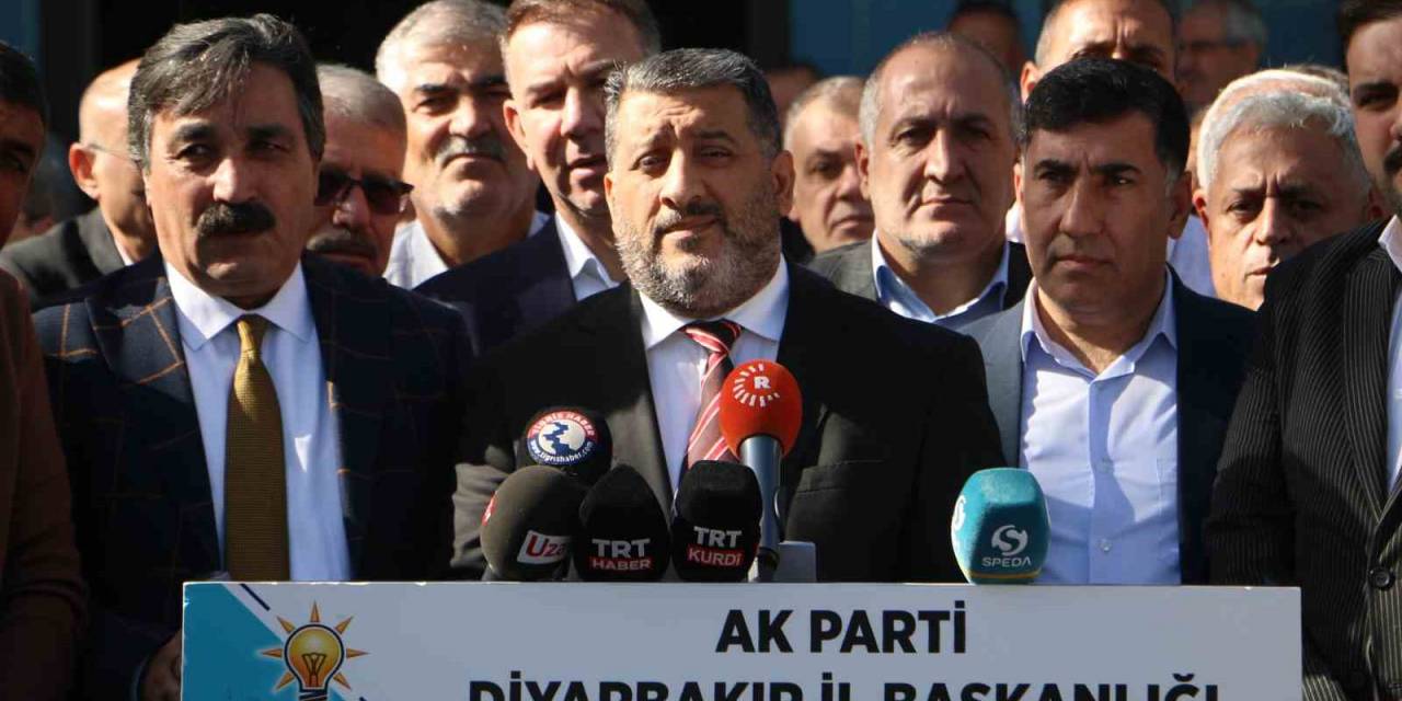 Ak Parti Diyarbakır İl Başkanlığı’ndan İsrail’e Tepki