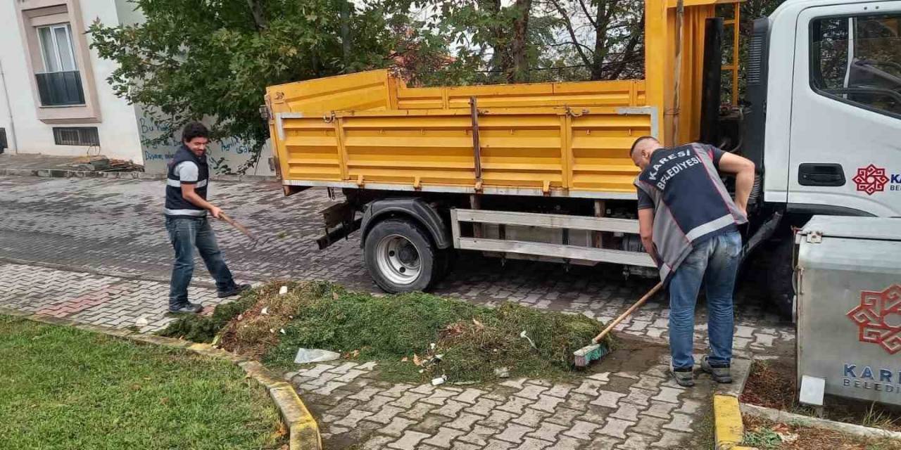 Karesi Belediyesi Yeşil Alanlara Gözü Gibi Bakıyor