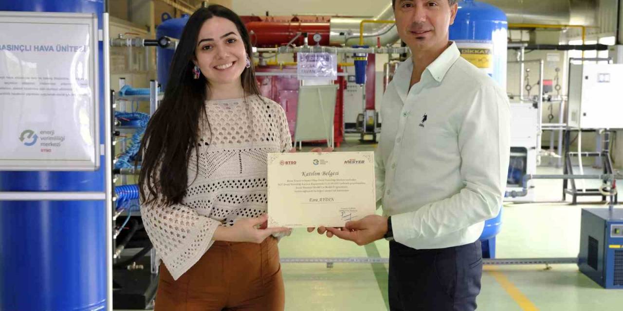 Btso Evm ‘Sertifikalı Enerji Yöneticisi’ Eğitimlerinde İlk Mezunlarını Verdi