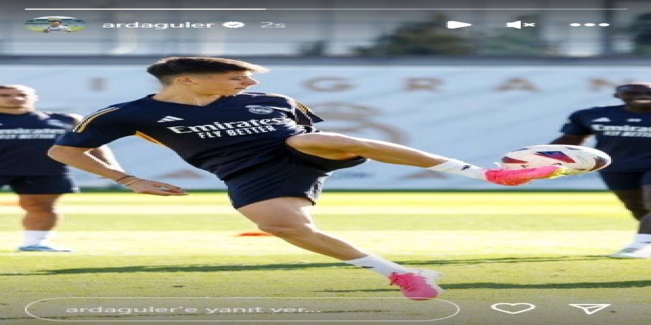 Real Madrid’e, Arda Güler’den İyi Haber