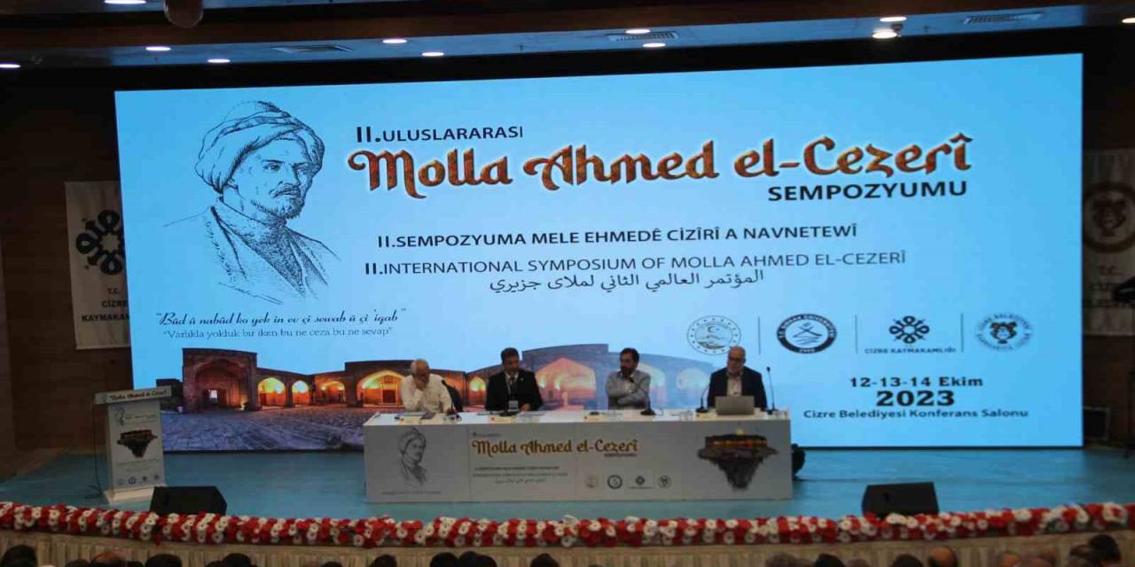 Şırnak’ta Uluslararası 2. Molla Ahmed El-cezeri Sempozyumu Başladı