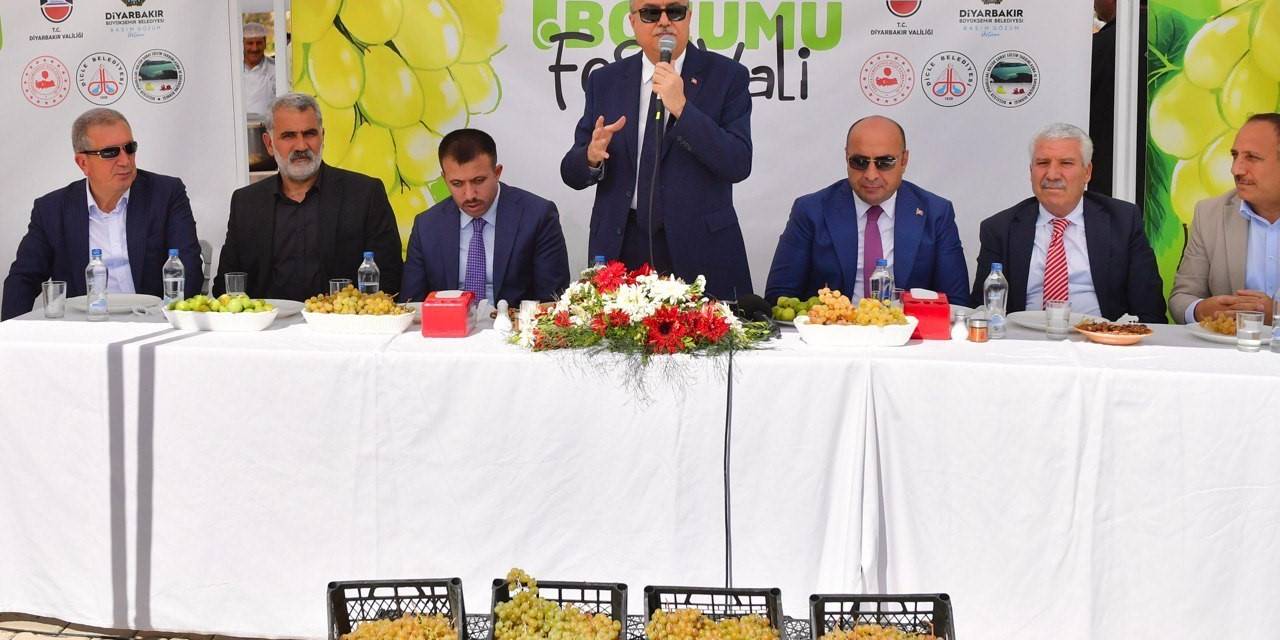 1. Dicle Bağ Bozumu Festivali Vali Su’nun Katılımıyla Başladı