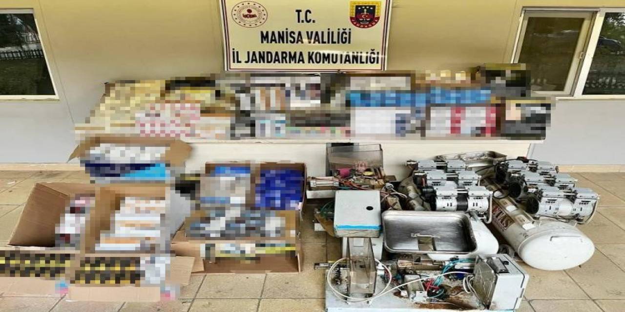 Manisa Jandarmasından Kaçak Tütün Operasyonu