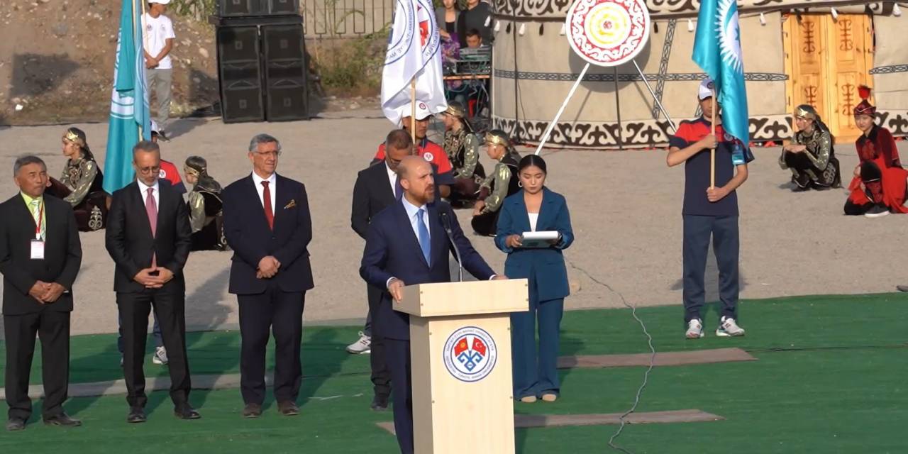 Bilal Erdoğan Bişkek’te Geleneksel Spor Oyunları’nın Açılışını Yaptı