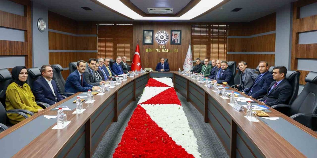 Bingöl’de "İstihdam Ve Mesleki Eğitim Kurulu Toplantısı" Yapıldı