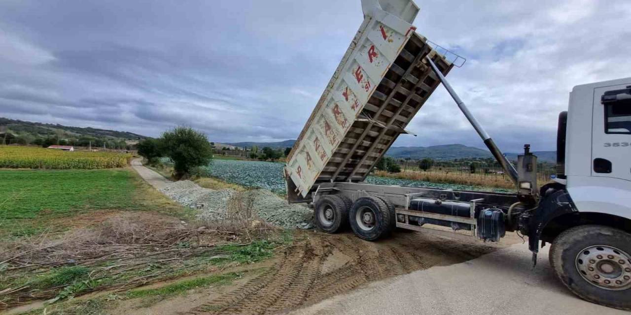 Arazi Yollar Kışa Hazırlanıyor