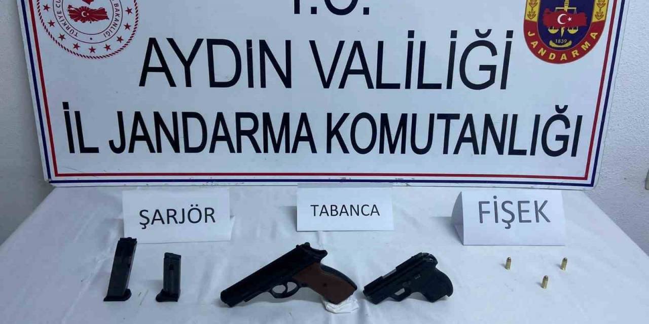 Köşk’te Ruhsatsız Tabanca Ele Geçirildi