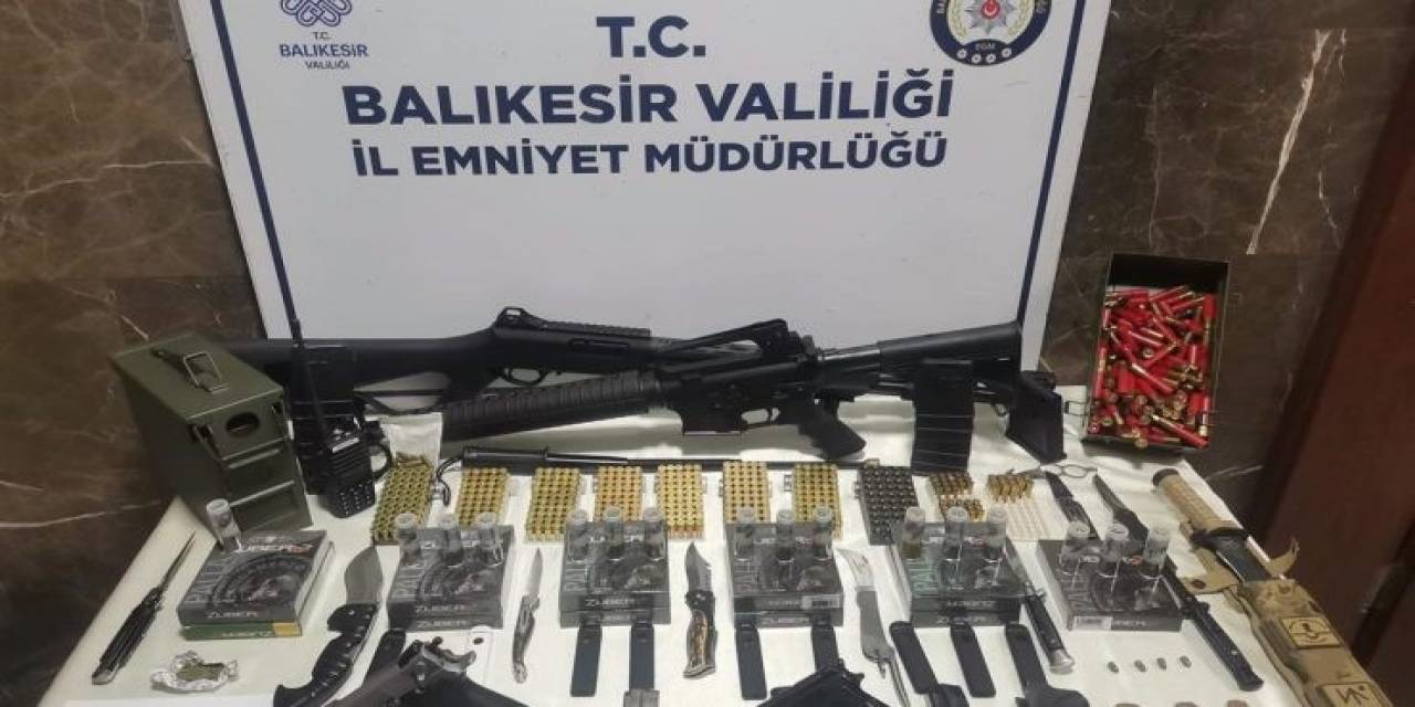 Bandırma’da Ateşli Silah Ve Mühimmat Operasyonu