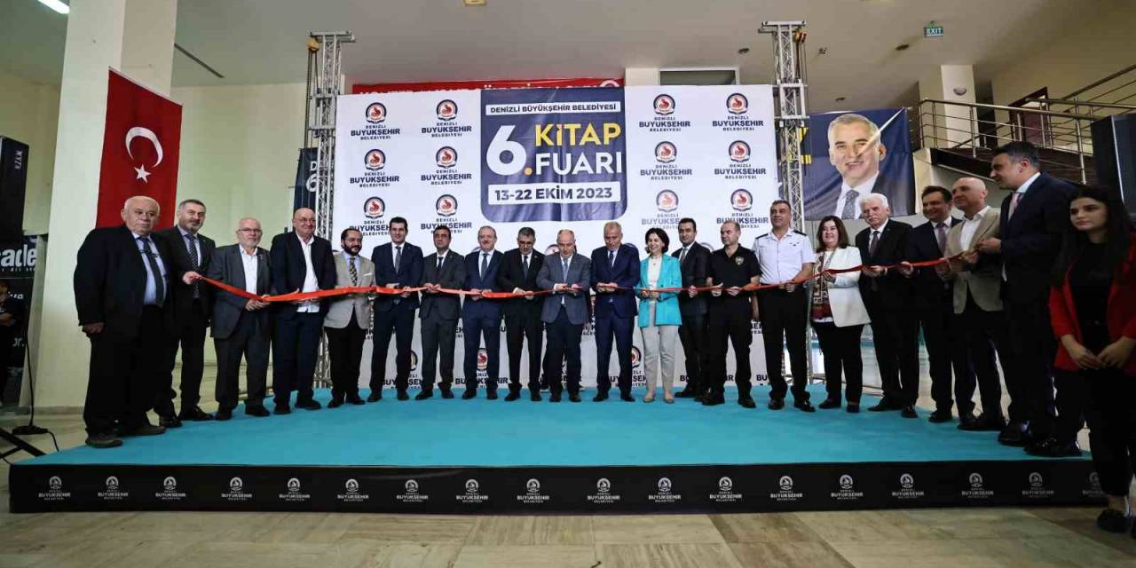 Denizli’nin Dev Kitap Fuarı 6. Kez Kapılarını Açtı