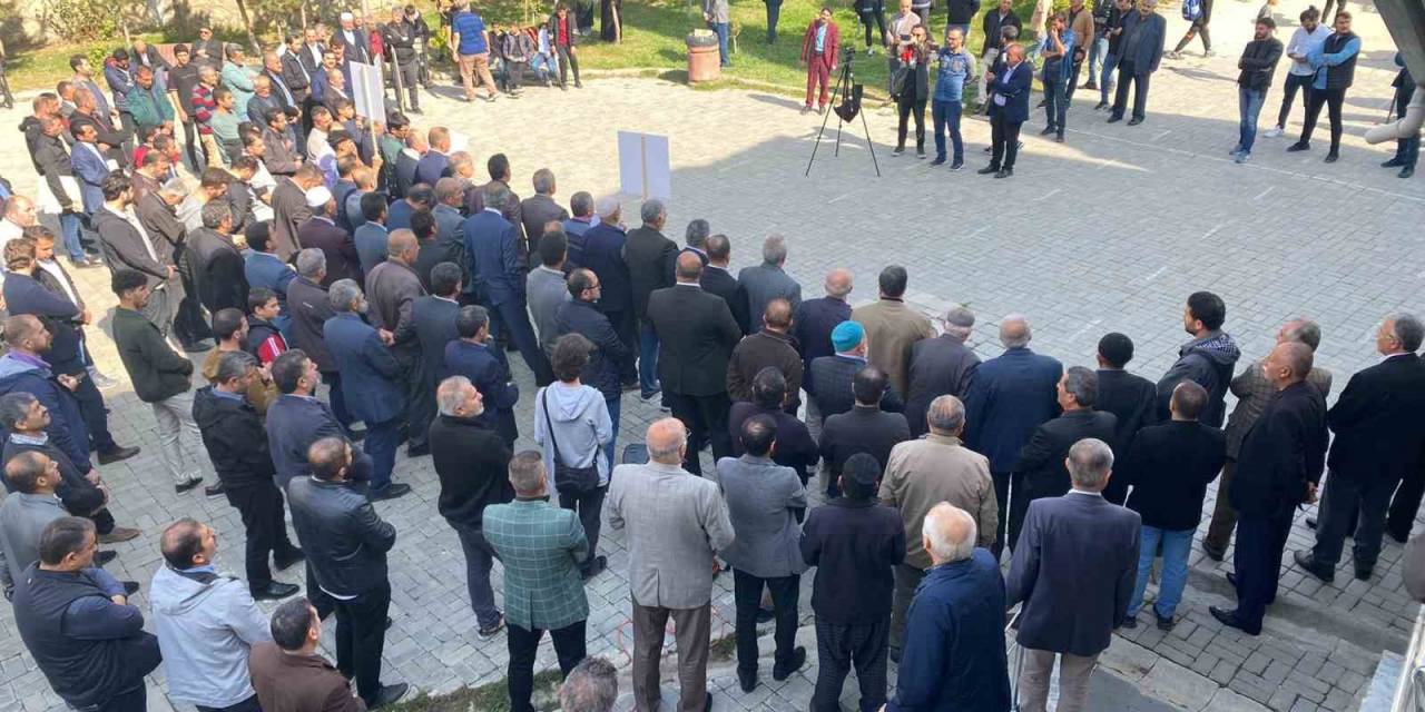 Van’da Filistin’e Destek, İsrail’e Tepki