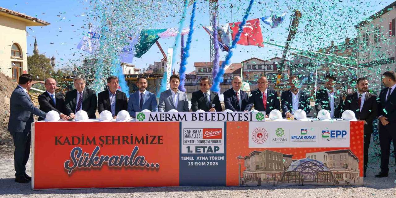 Şükran Kentsel Dönüşüm Projesi’nde 1. Etabın Temeli Atıldı