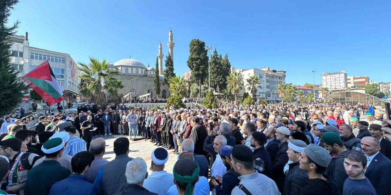 Samsun’dan Filistin’e Destek